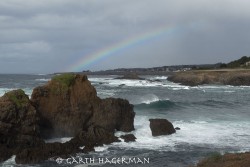 Rainbow over the Pirate Ship in rainbow photo gallery