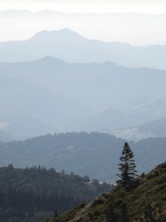 View From Mt. Lassic in Inland Northern California photo gallery